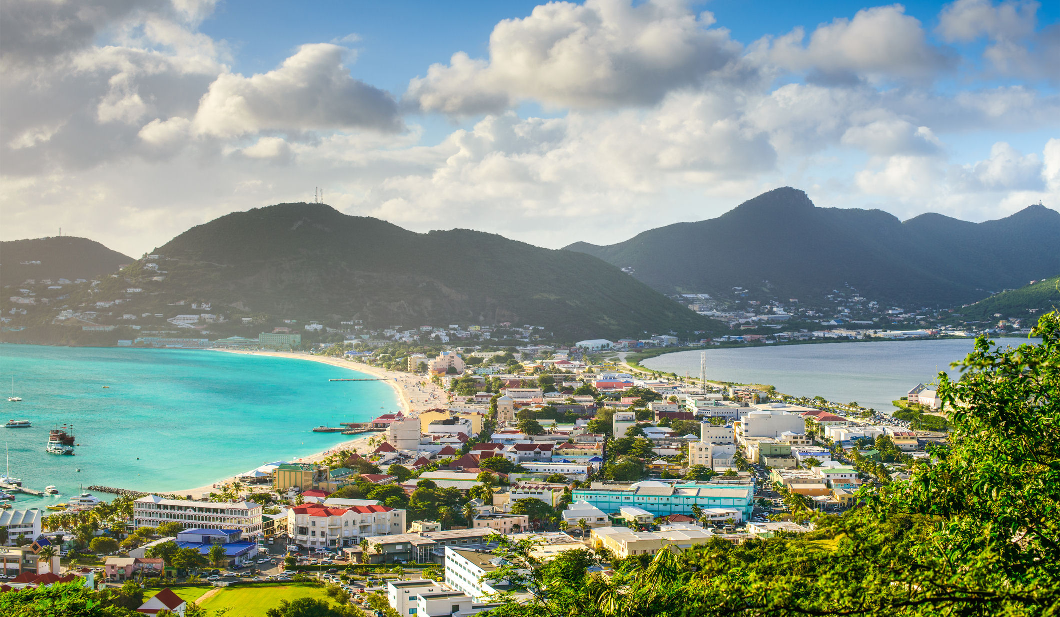 The island of St. Maarten