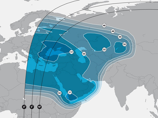 NSS-6 Middle East