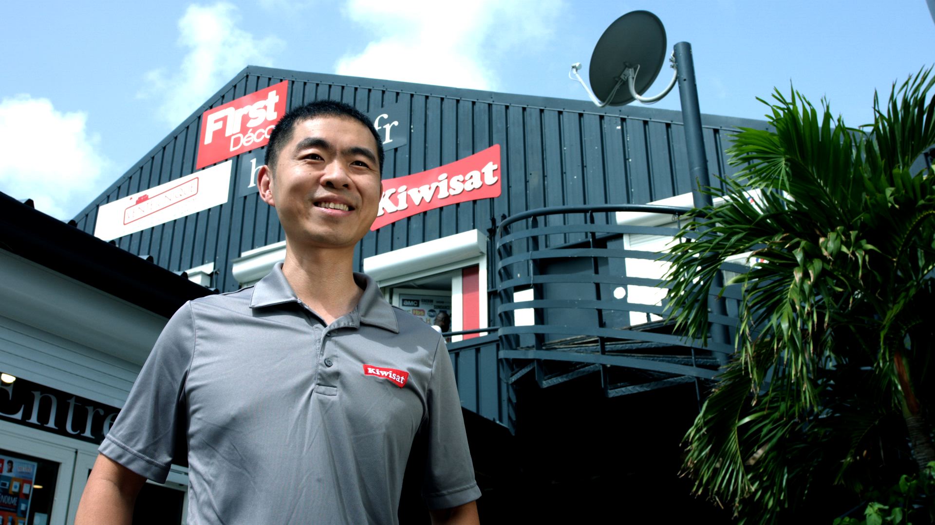 Andrew Wong, CEO of Kiwisat