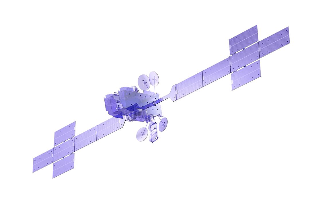 Image of a GEO satellite