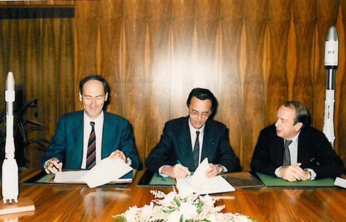 Agreement with Arianespace