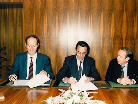 Agreement with Arianespace