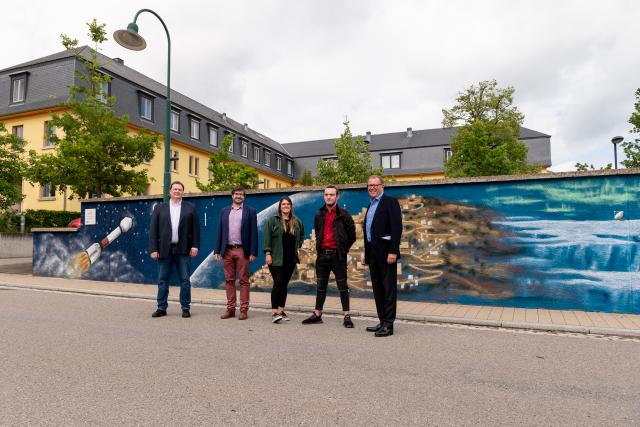 Mural Art in Betzdorf Inauguration 3