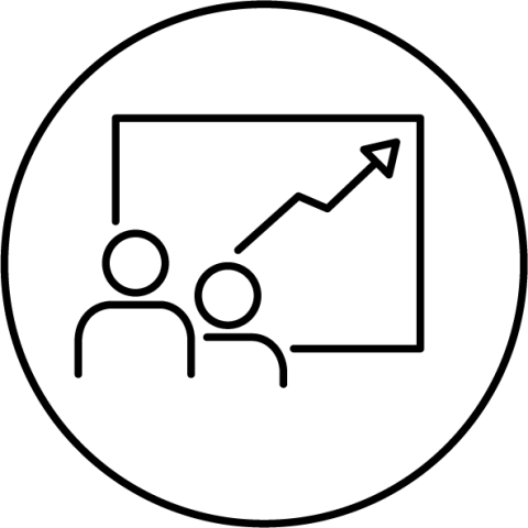 Insights analytics rising line