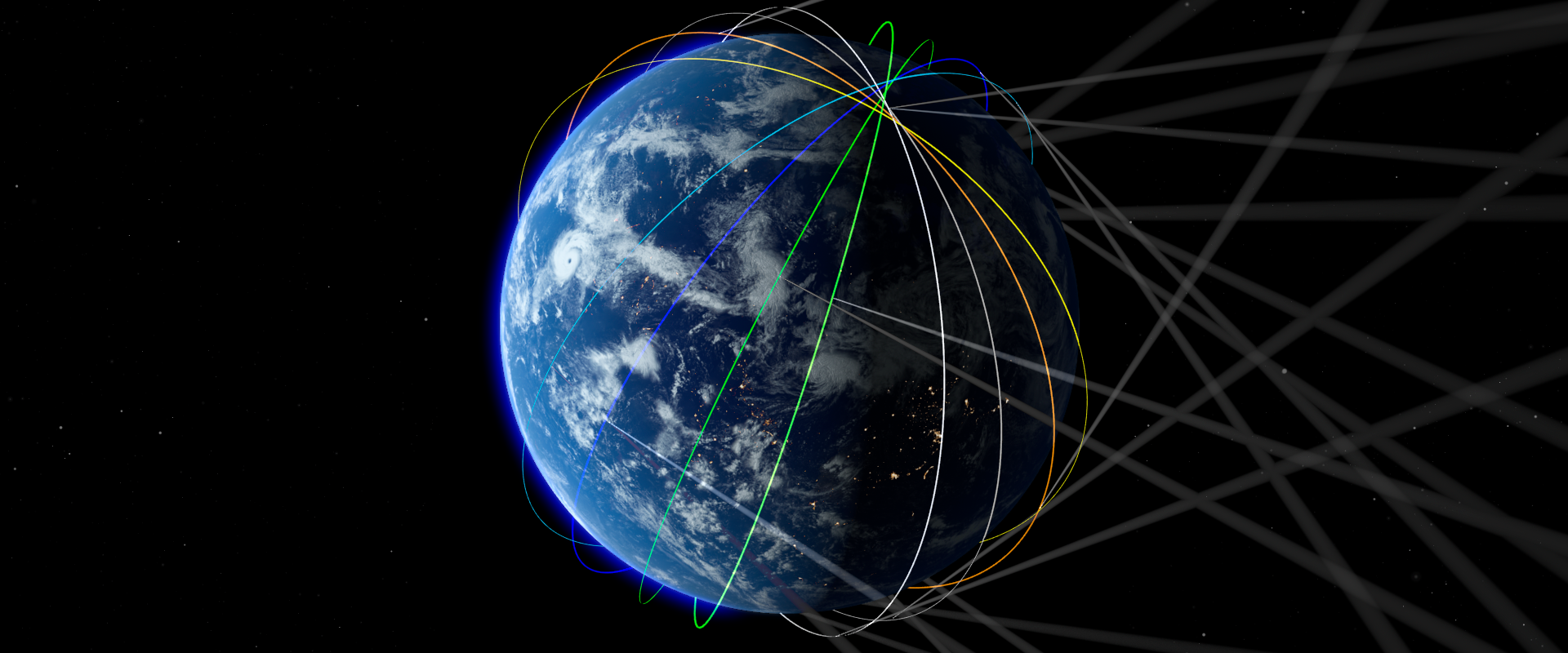 NorthStar space infrastructure - SSA - 24 beam_ GEO View with icon