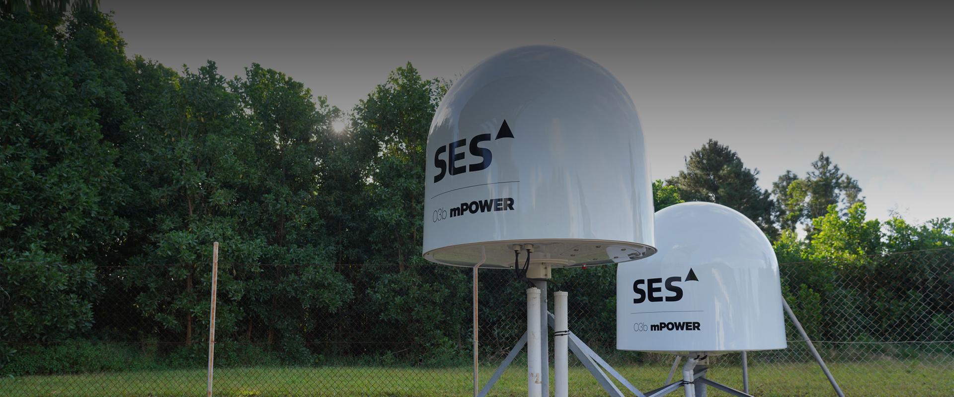 O3b mPOWER antennas O3b mPOWER antennas