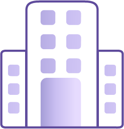 Building icon with multiple windows.