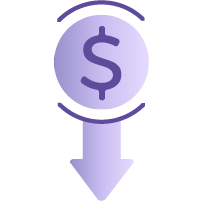 Reduced cost icon