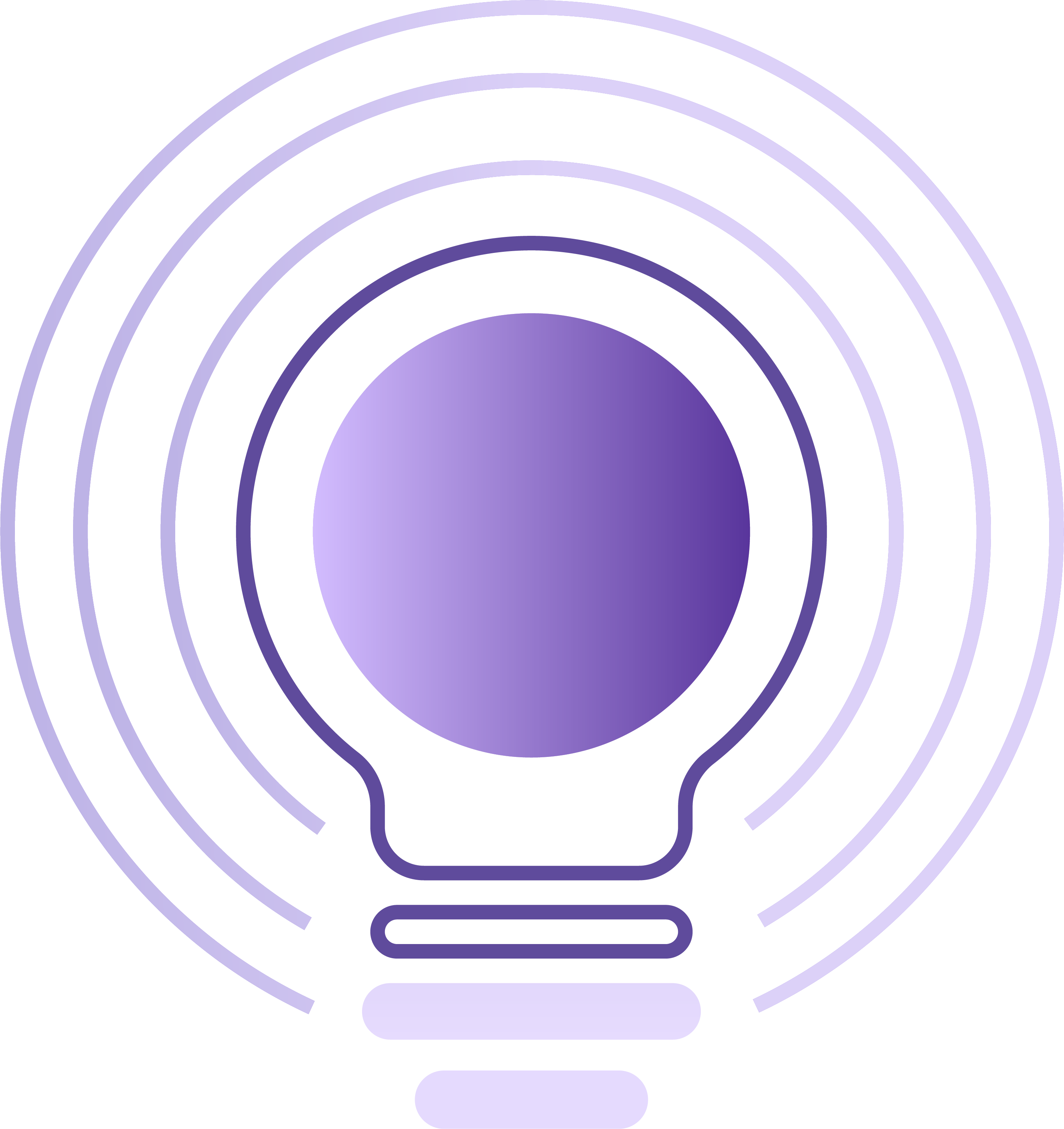 Light bulb radiating signal waves.