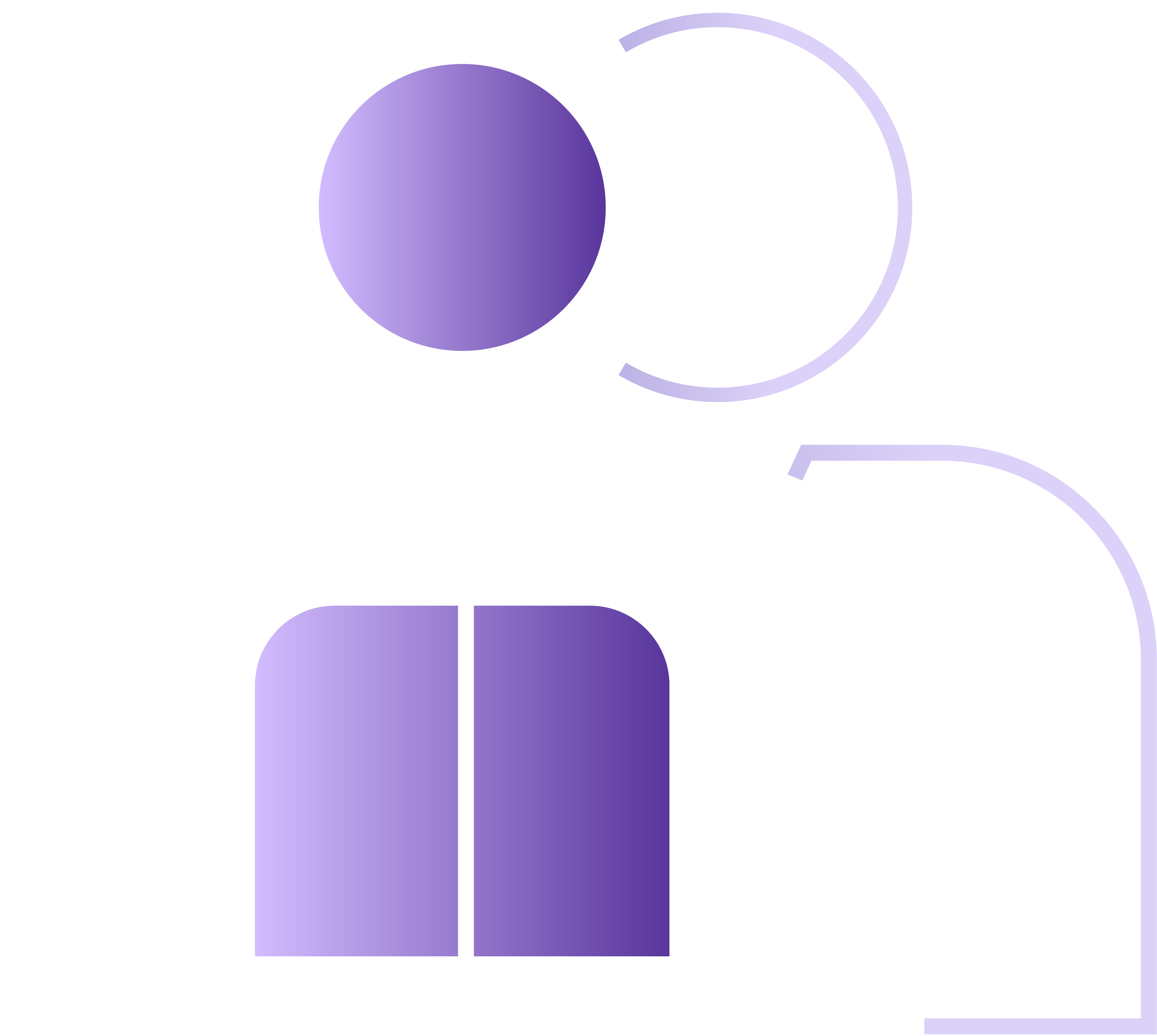 Two people with backs against each other.