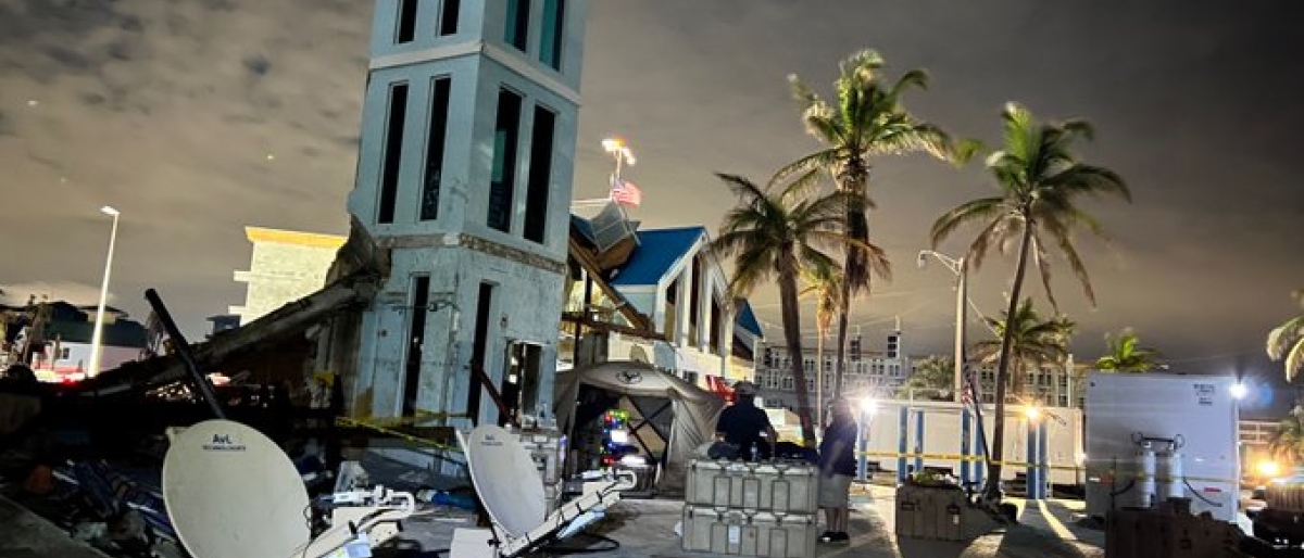 O3b Service Deployed for Hurricane Ian