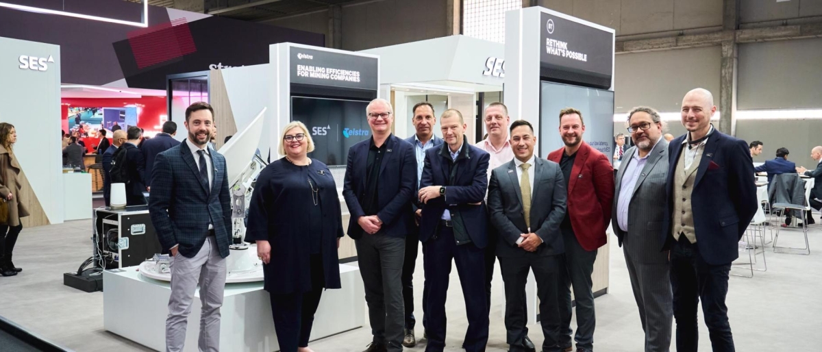 A group photo taken at an event