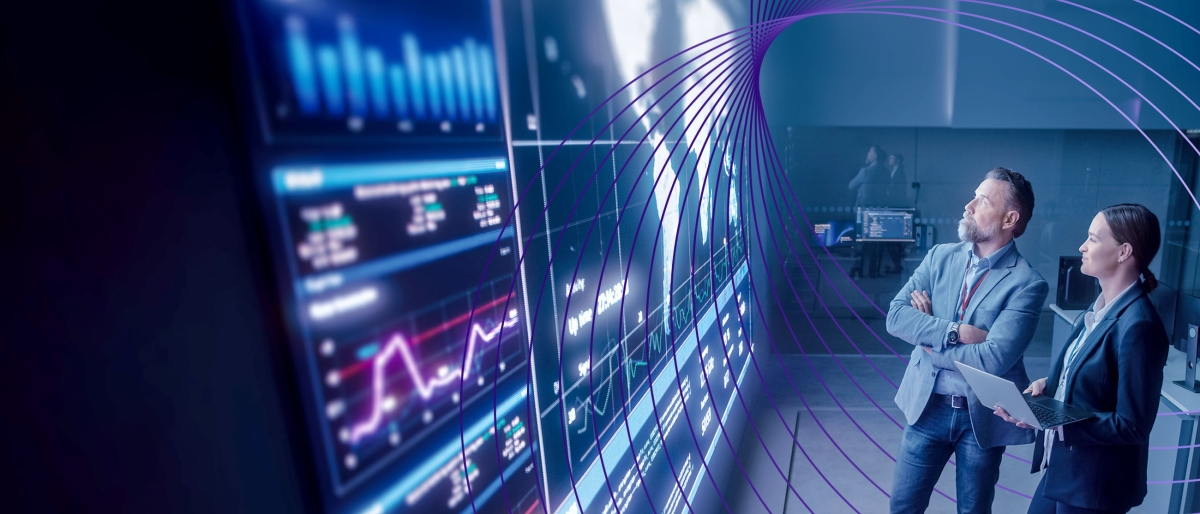 coworkers in a control room