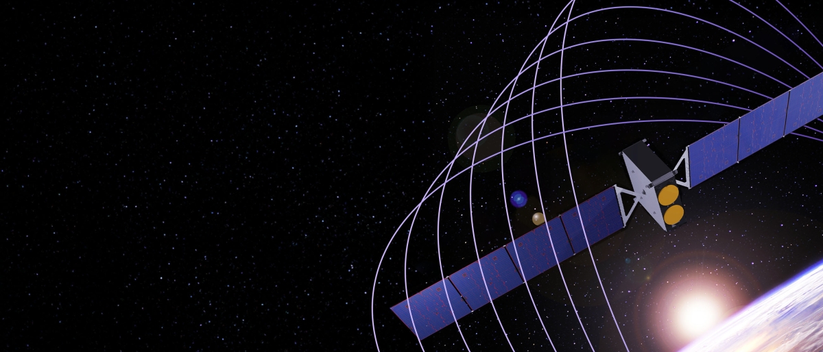 satellite in orbit