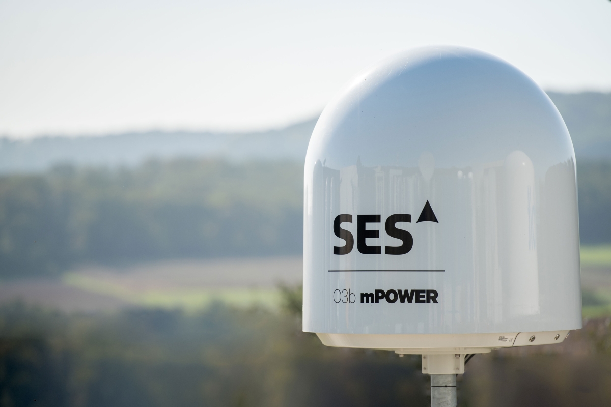 O3b mPOWER antennna Betzdorf