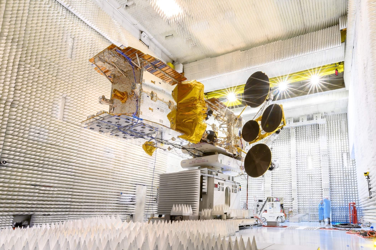 Thales facility - SES-17 Compact Antenna Test Range