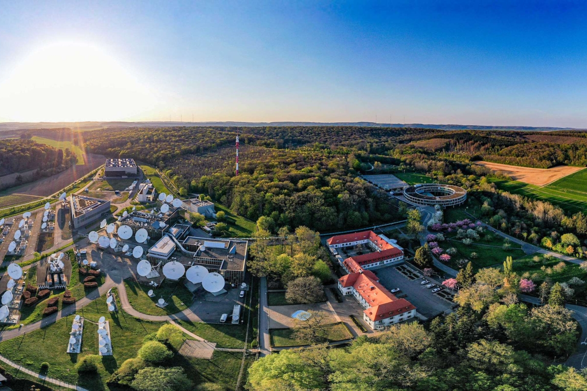 SES Betzdorf campus top view