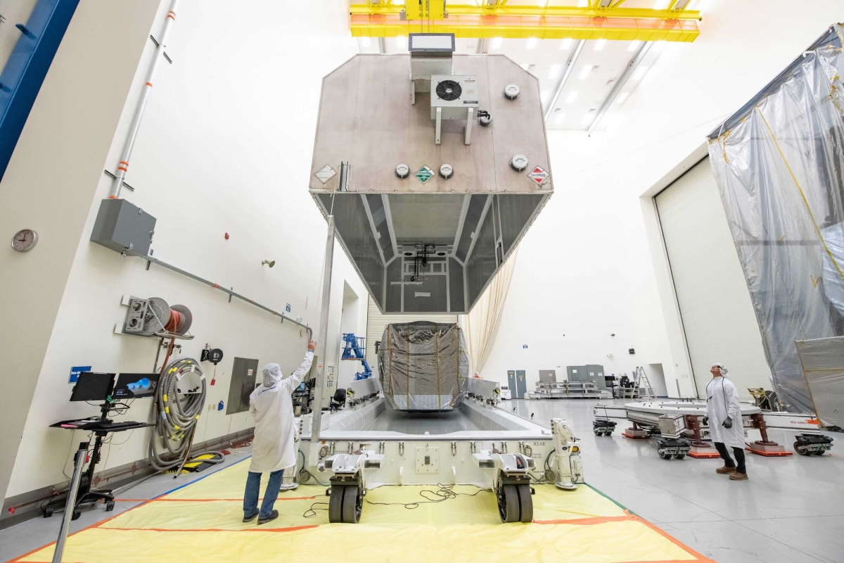 containerisation of satellites 3 and 4 at Boeing facilities