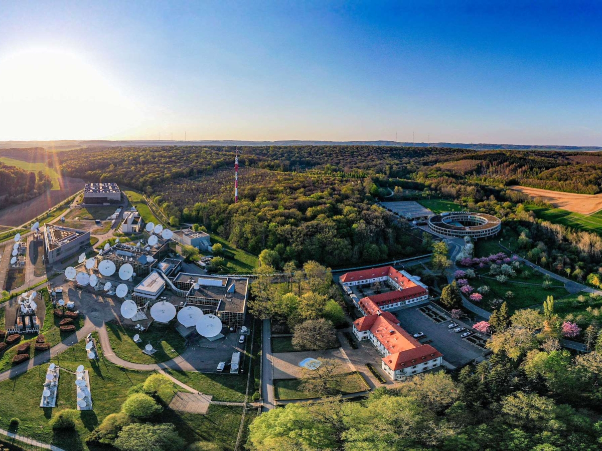 SES Betzdorf campus top view