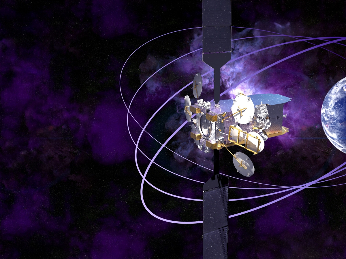 sattelites orbitting Earth