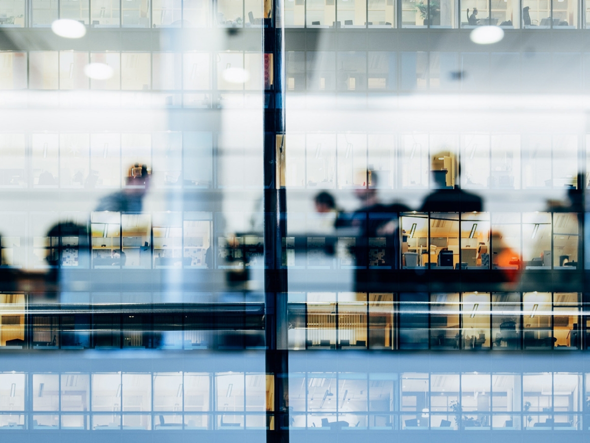 Office Window Abstract