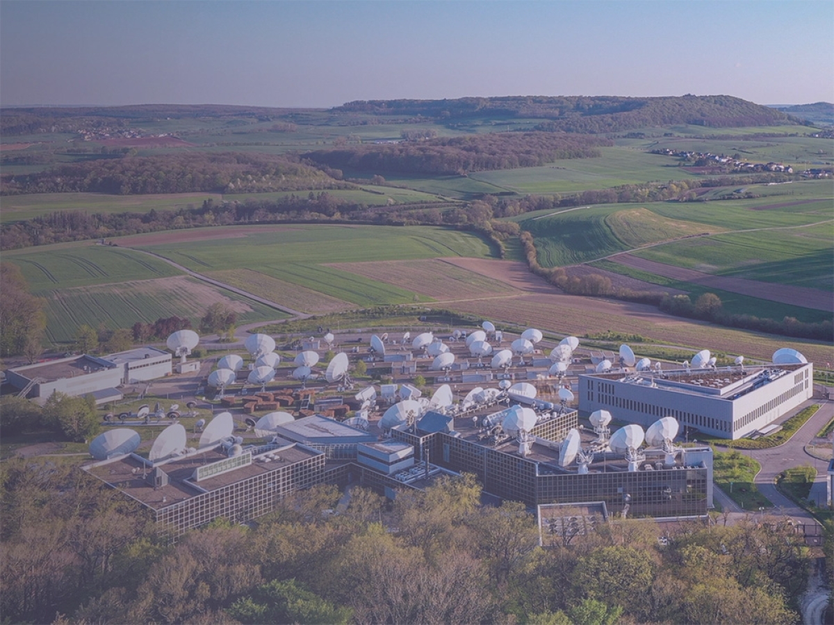 Areal view of Betzdorf headquarters