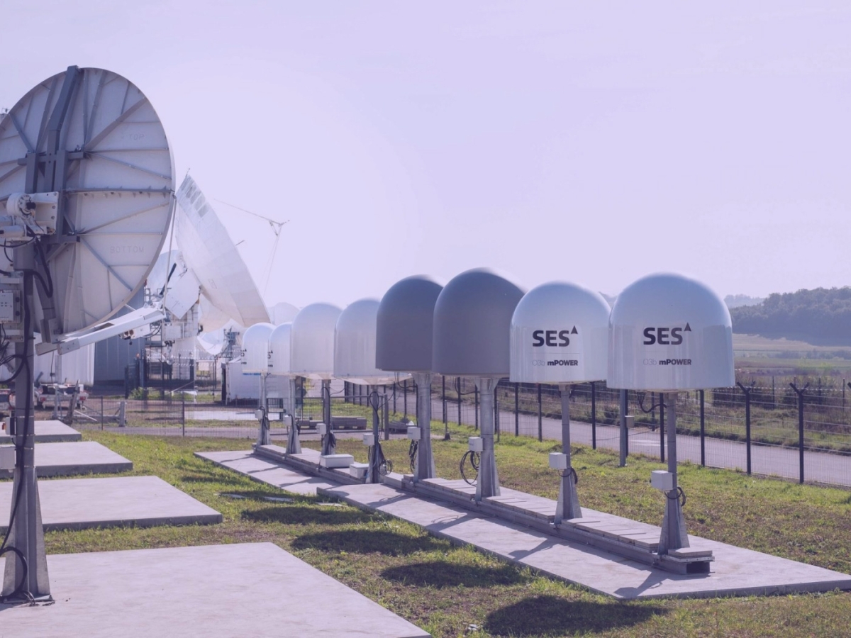 O3b mPOWER Antenna Field