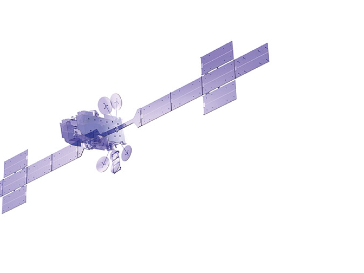 GEO Satellite rendering