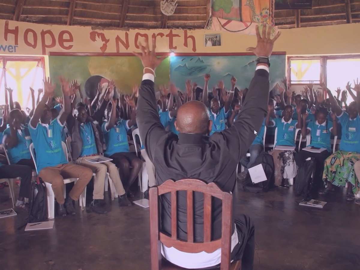 Children in Whitaker center