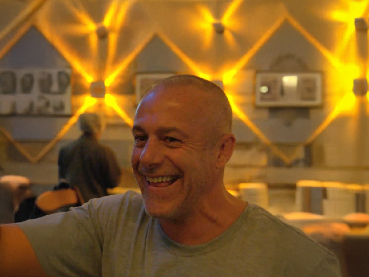Image of Walter enjoying in a bar