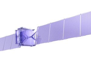 MEO satellite rendering